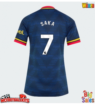 Arsenal Bukayo Saka #7 Replica Away Stadium Shirt for Women 2026-27 Short Sleeve